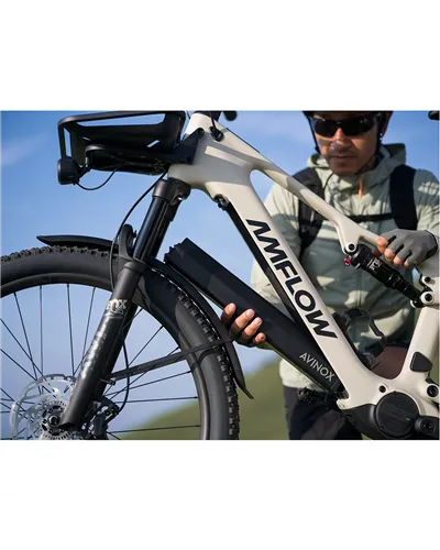Amflow TL Carbon 27.5 TRP E.A.S.I.11v Avinox M2 - 800Wh e-Bike, Silica Beige