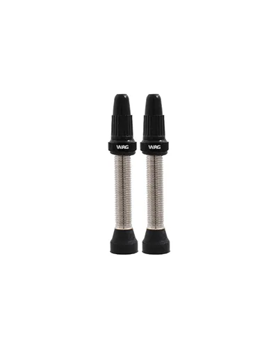 WAG Removable Tubeless Presta Valve 40mm Conic Base (Pair)