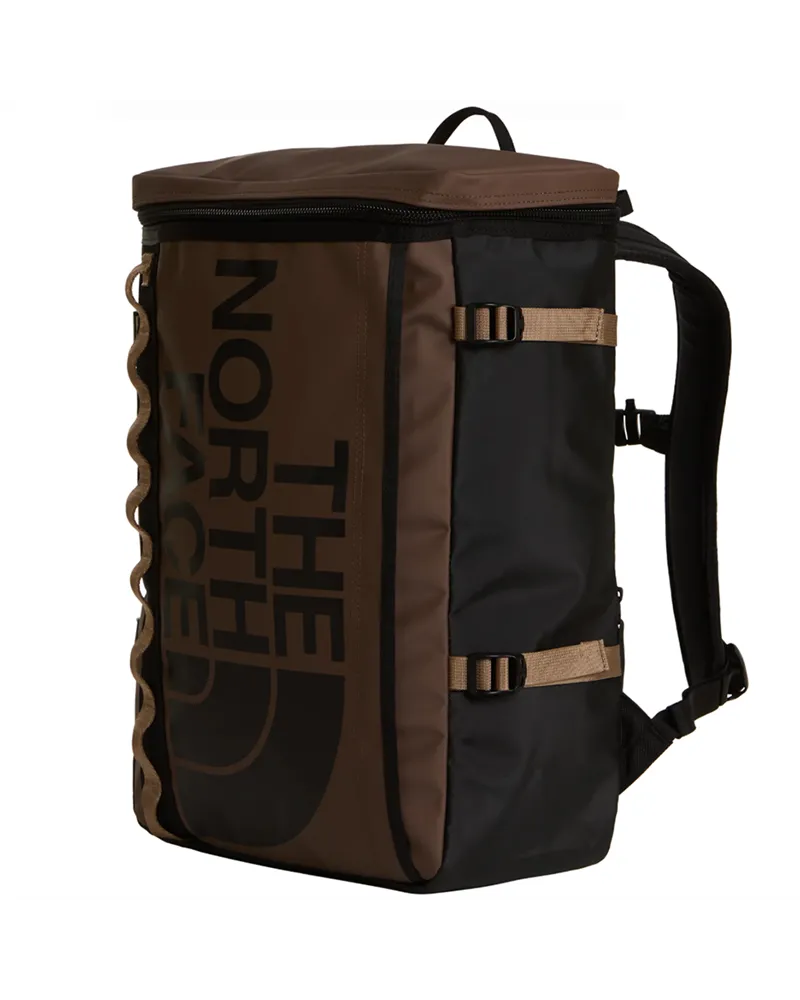 The North Face Base Camp Fuse Box Zaino 30 Litri Compatibile con Laptop 15", Smokey Brown/TNF Black/Garnet