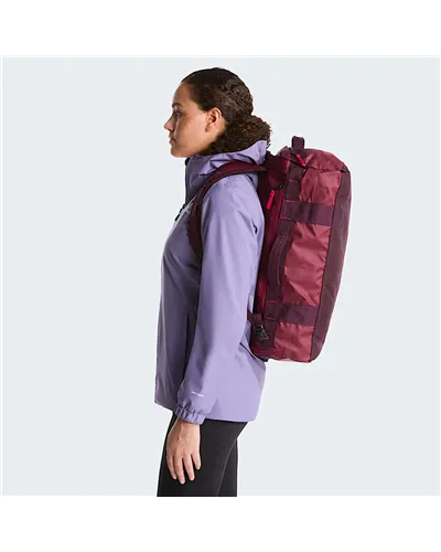 The North Face Base Camp Voyager Borsone 32 Litri, Burgundy Crush/Deep Burgundy/Lali Guran