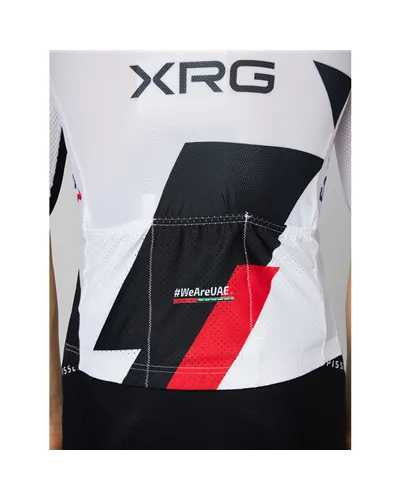 Pissei Magistrale Ultra UAE Emirates XRG 2026 Official Team Men's Short Sleeve Cycling Jersey, White