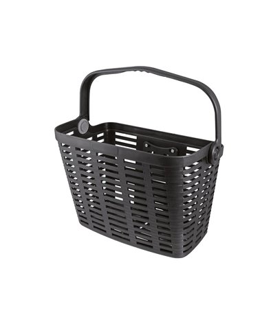RMS Front Plastic Basket With Clip, Fixation On Handlebar