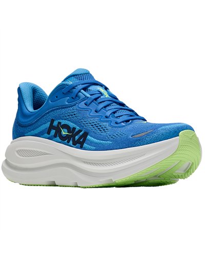 Hoka Bondi 9 Men's Running Shoes, Virtual Blue/Soft Cobalt