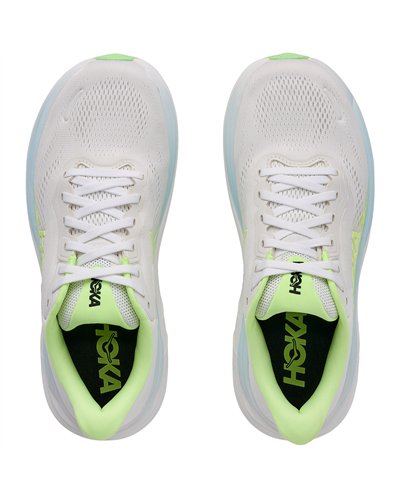 Hoka Clifton 11 Scarpe Running Donna, Frost/Neon Yuzu