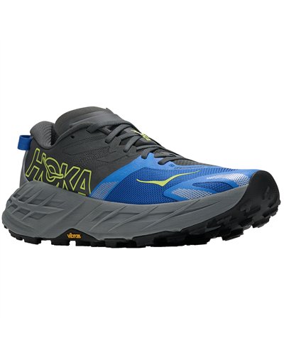Hoka Speedgoat 7 Men's Trail Running Shoes, Outer Orbit/Virtual Blue