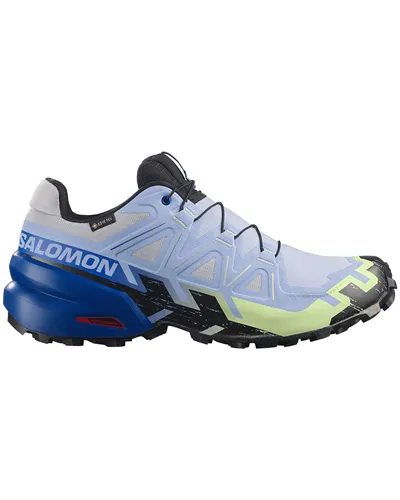 Salomon Speedcross 6 GTX Gore-Tex Icon Men's Trail Running Shoes, Brunnera Blue/Surf The Web/Black