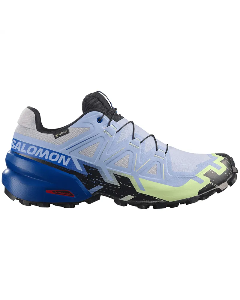 Salomon Speedcross 6 GTX Gore-Tex Icon Men's Trail Running Shoes, Brunnera Blue/Surf The Web/Black