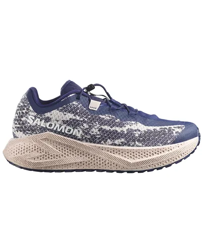 Salomon Aero Glide 4 GRVL Men's Trail Running Shoes, Maritime Blue/Silver Cloud/White
