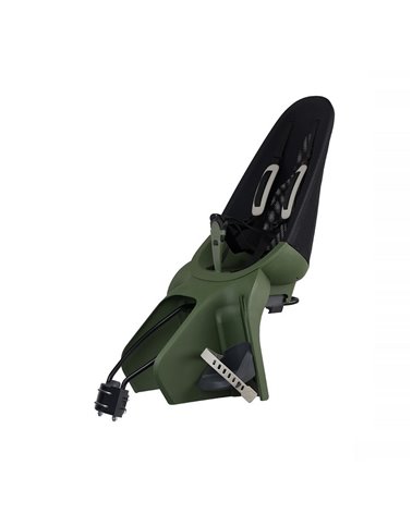 Qibbel Child Rear Seat - Air Rear - Black/Military Green - Frame Fixed