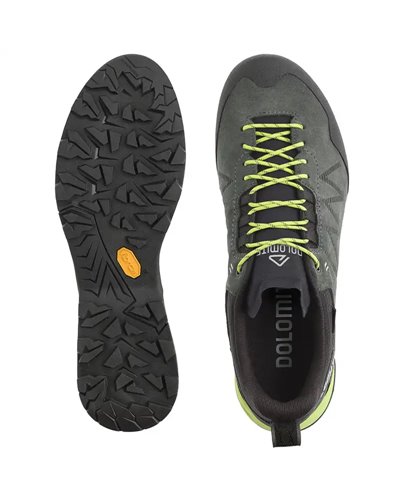 Dolomite Crodarossa Leather GTX Gore-Tex Scarpe Uomo, Silver Green/Lime Green