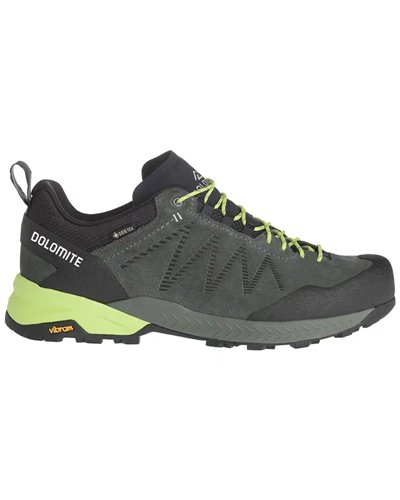 Dolomite Crodarossa Leather GTX Gore-Tex Scarpe Uomo, Silver Green/Lime Green