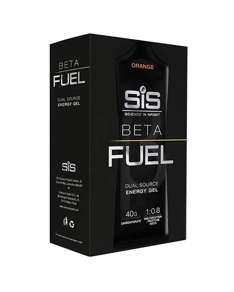 SIS Beta Fuel Energy Gel + Nootropics Orange, 60ml (6 gels box)
