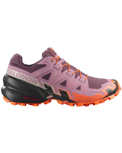 Salomon Speedcross 6 Women's Trail Running Shoes, Huckleberry/Dusky Orchid/Nectarine
