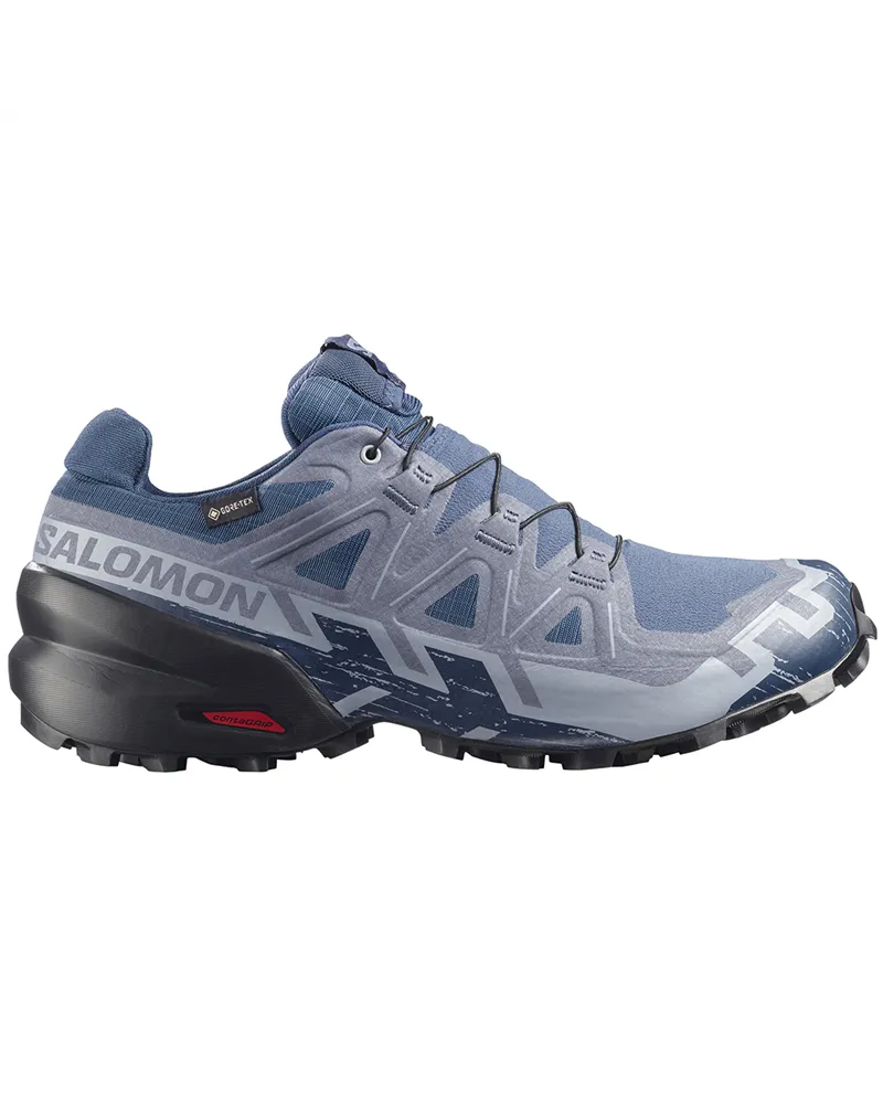 Salomon Speedcross 6 GTX Gore-Tex Men's Trail Running Shoes, Spellbound/Black/Tradewinds