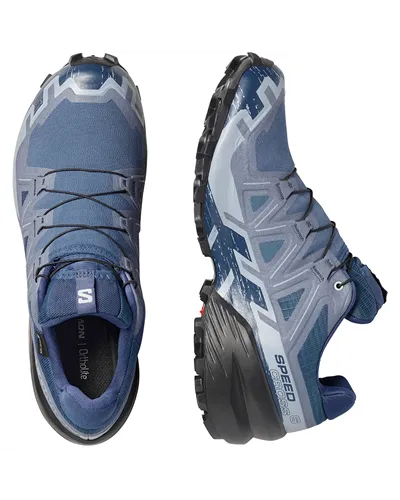 Salomon Speedcross 6 GTX Gore-Tex Men's Trail Running Shoes, Spellbound/Black/Tradewinds