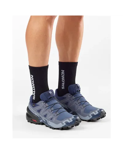 Salomon Speedcross 6 GTX Gore-Tex Men's Trail Running Shoes, Spellbound/Black/Tradewinds