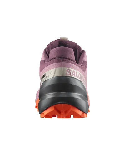 Salomon Speedcross 6 Women's Trail Running Shoes, Huckleberry/Dusky Orchid/Nectarine