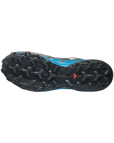 Salomon Speedcross 6 Scarpe Trail Running Uomo, Oxford Tan/Black/Mykonos Blue