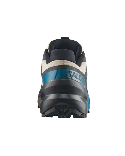 Salomon Speedcross 6 Scarpe Trail Running Uomo, Oxford Tan/Black/Mykonos Blue