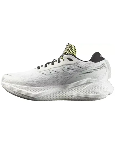 Salomon Aero Glide 4 GRVL Men's Trail Running Shoes, White/Sunny Lime/Black