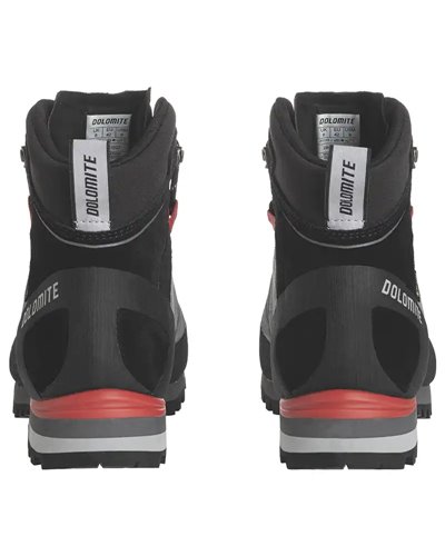 Dolomite Crodarossa HI GTX Gore-Tex 2.0 Scarponi Uomo, Gunmetal Grey/Fiery Red