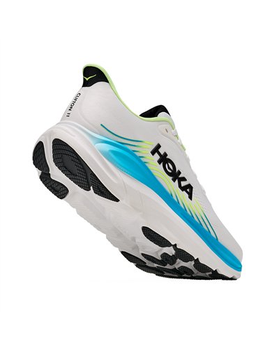Hoka Clifton 11 Men's Running Shoes, Frost/Black