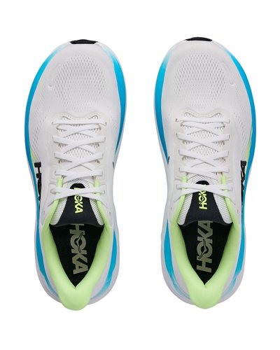 Hoka Clifton 11 Men's Running Shoes, Frost/Black
