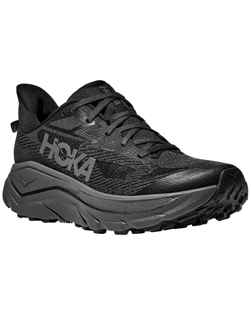 Hoka Challenger 8 Scarpe Trail Running Uomo, Black/Outer Orbit
