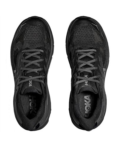 Hoka Challenger 8 Men's Trail Running Shoes, Black/Outer Orbit