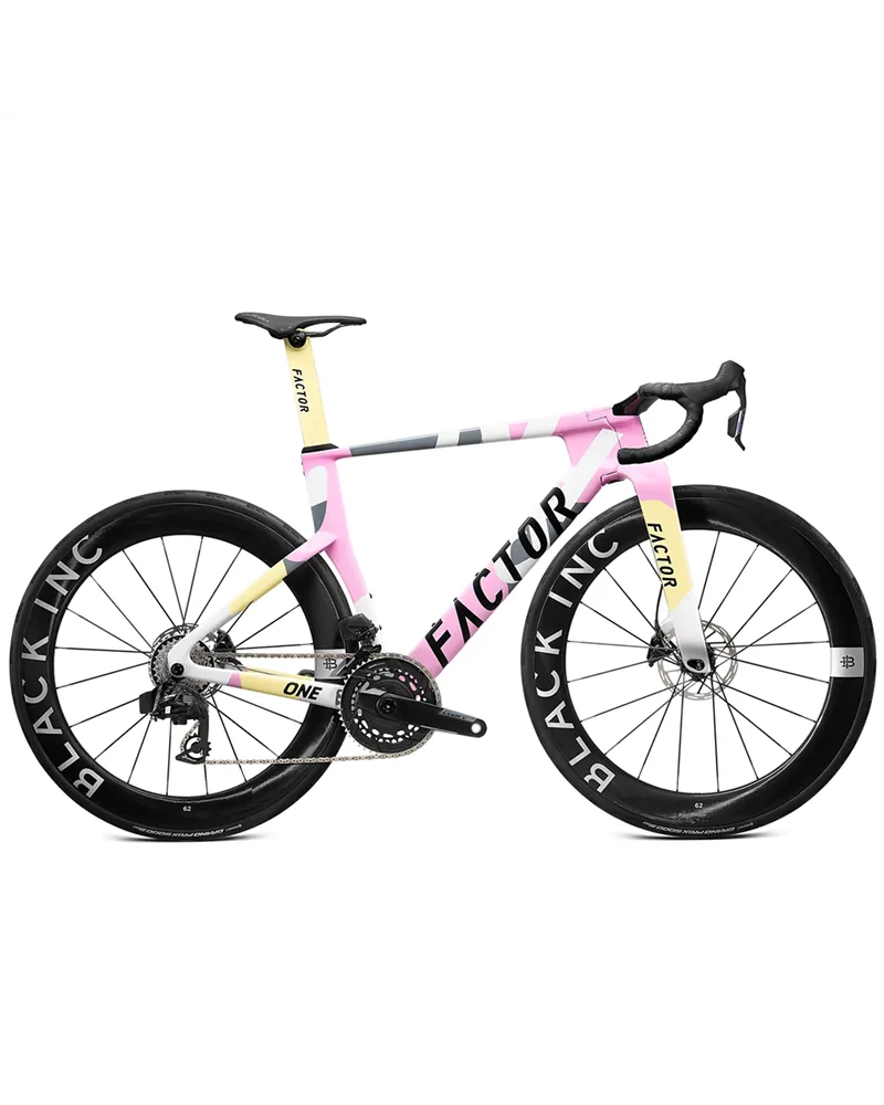 Factor ONE Sram Force AXS E1 12sp Powermeter, Blush MY26