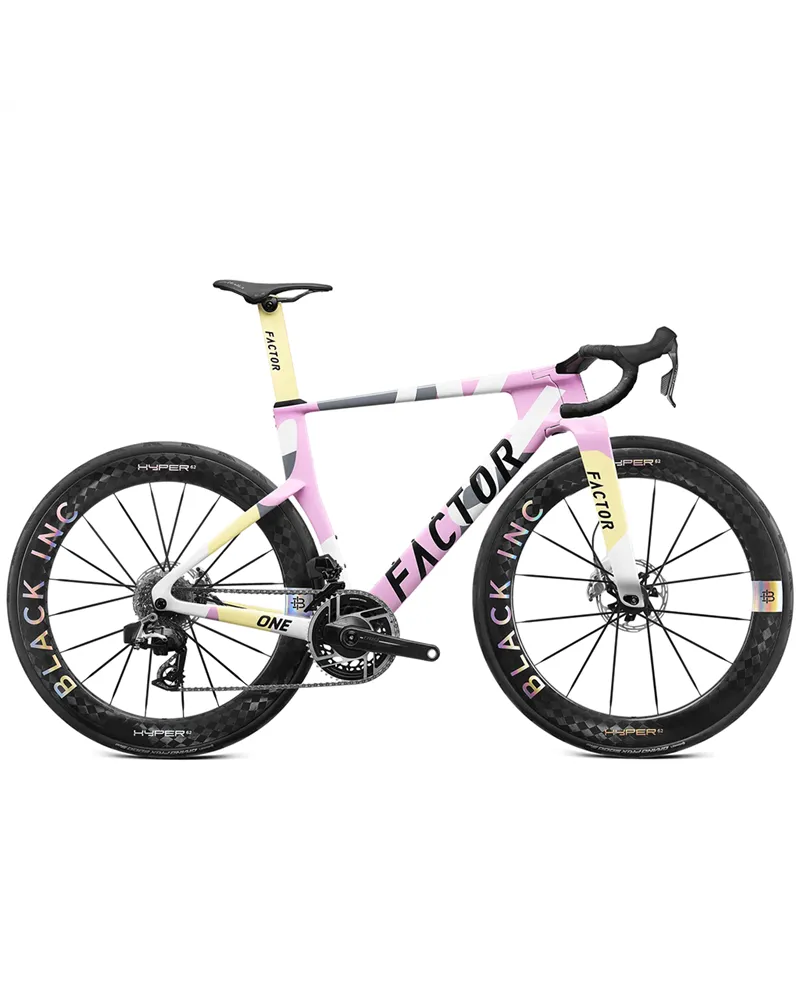 Factor ONE Sram Force AXS E1 12sp Powermeter, Blush MY26