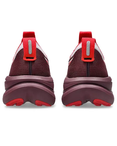 Asics Gel-Nimbus 28 Scarpe Running Donna, Beniimo Purple/Speed Red