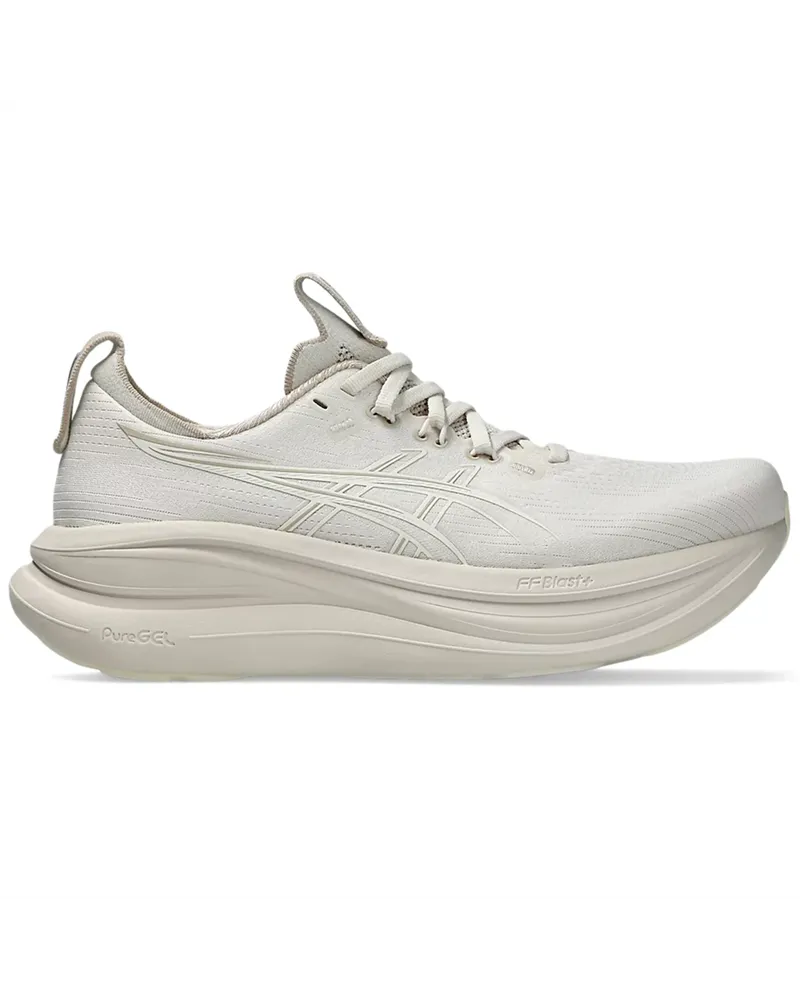 Asics Gel-Nimbus 28 Women's Running Shoes, Soft Oat/Cream