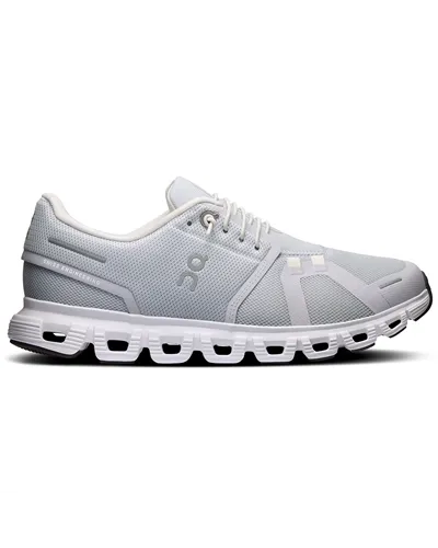 On Cloud 6 Scarpe Running Donna, Glacier/White