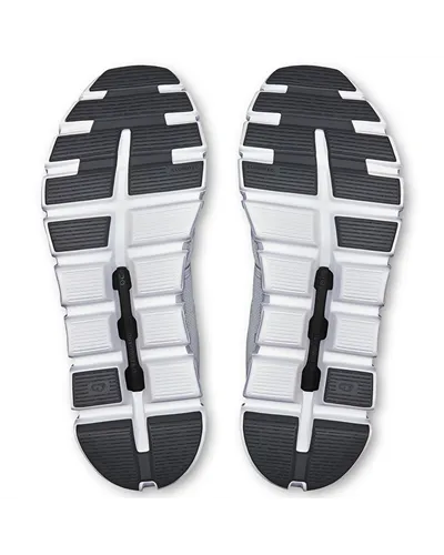 On Cloud 6 Women's Running Shoes, Glacier/White