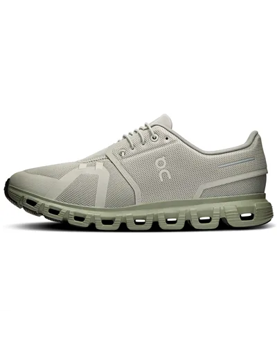 On Cloud 6 Scarpe Running Uomo, Brume/Olive