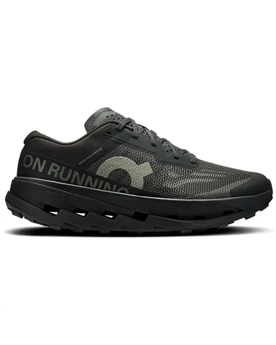 On Cloudultra 3 Men's Trail Running Shoes, Black/Black