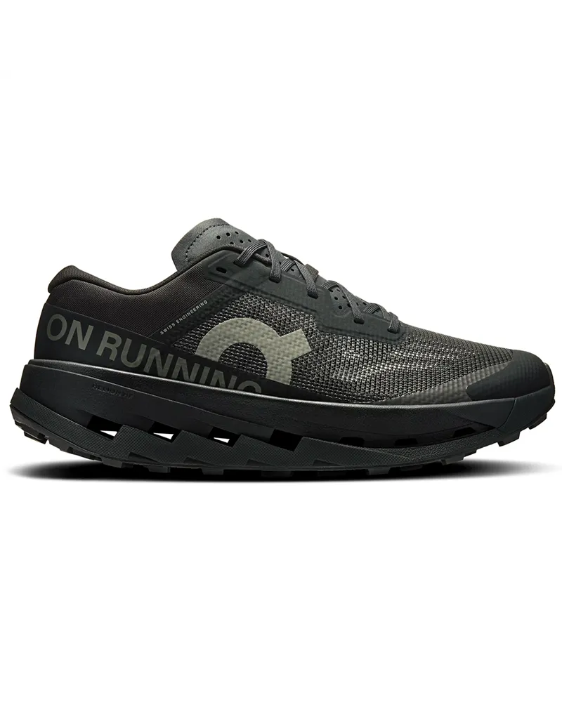 On Cloudultra 3 Men's Trail Running Shoes, Black/Black