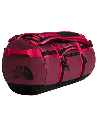 The North Face Base Camp Duffel XS Borsone 31 Litri, Burgundy Crush/TNF Black/Lali Guran
