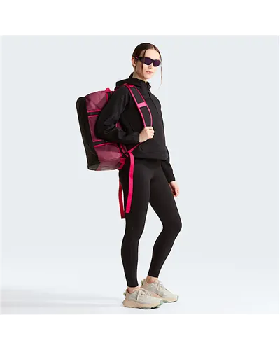 The North Face Base Camp Duffel XS Borsone 31 Litri, Burgundy Crush/TNF Black/Lali Guran