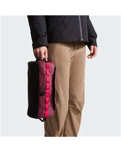 The North Face Base Camp Travel Canister Beauty Case L, Burgundy Crush/TNF Black/Lali Guran
