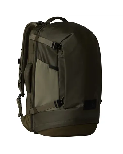 The North Face Base Camp Voyager Pro Travel Backpack 36 Liters 16" Laptop Compatible, New Taupe Green/TNF Black