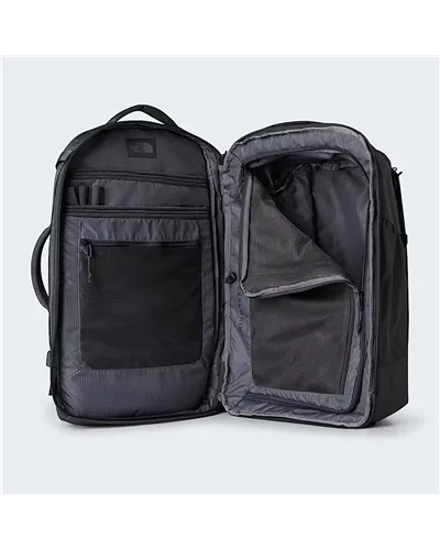 The North Face Base Camp Voyager Pro Travel Backpack 36 Liters 16" Laptop Compatible, Anthracite Grey/TNF Black
