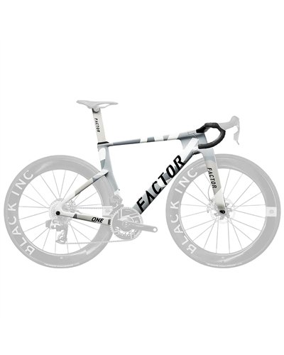 Factor Kit Telaio ONE - Movimento Centrale CeramicSpeed, Nimbus Grey MY26