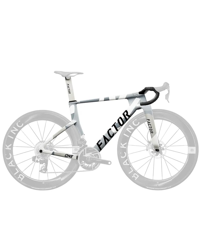 Factor ONE Frameset - CeramicSpeed Bottom Bracket, Nimbus Grey MY26