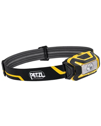 Petzl Headlamp Aria 1R, Black/Yellow