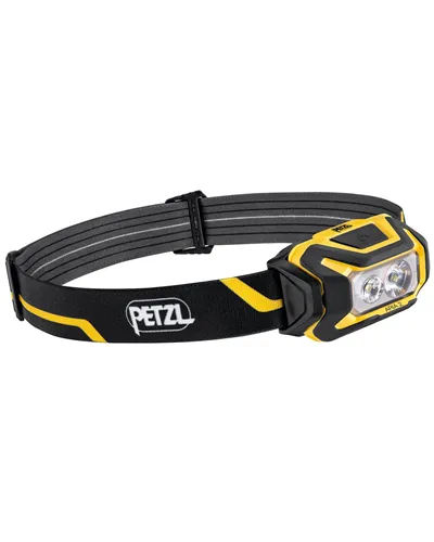 Petzl Headlamp Aria 2, Black/Yellow