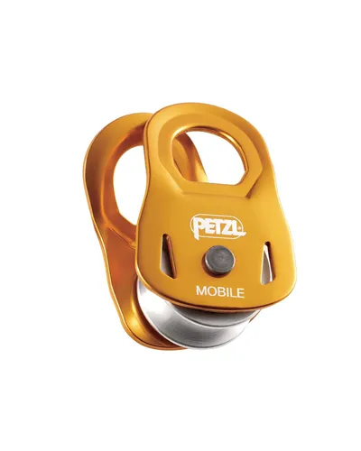 Petzl Mobile Carrucola Ultracompatta, Giallo