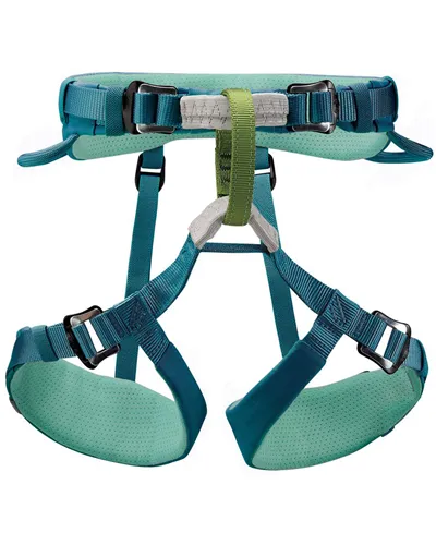 Petzl Kids Harness Macchu, Atlantic Blue