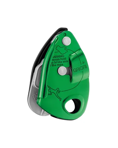Petzl Belay Device Grigri+, Green